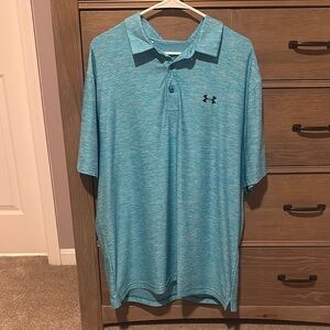 Under Armour Men's Blue Polo Shirt
